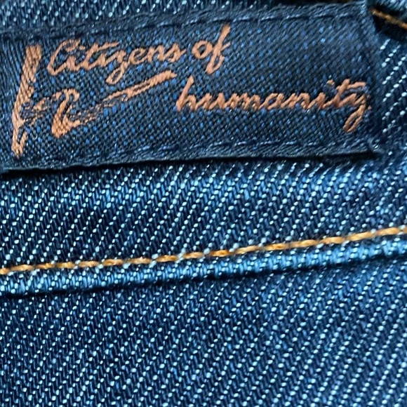 Citizens Of Humanity Kelly Jeans Low rise Boot Cut ,98% cotton Ocean Wash EUC - Picture 6 of 6